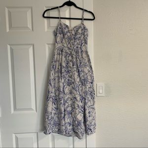 H&M Linen Midi Dress | Size XS